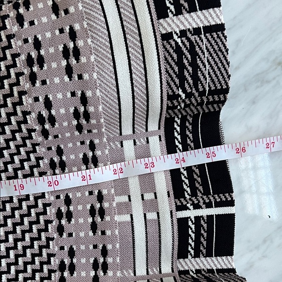 EYEDOLL for Anthropologie Geometric Patterned Ruffled Midi Skirt - Picture 12 of 13